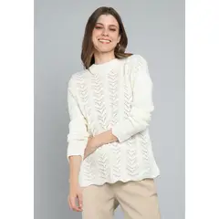 ESPRIT - Sweater Largo Multipunto Mujer ESPRIT.