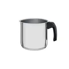 TRAMONTINA - Hervidor Allegra de acero inoxidable con fondo triple y mango de baquelita de 14 cm y 2 l