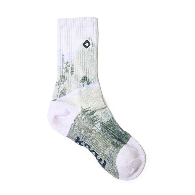 KIVUL - Calcetin Elo Desing Unisex Verde