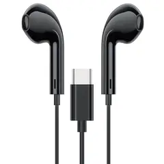 GENERICO - Audifono con cable Borofone BM80 USB-C negro