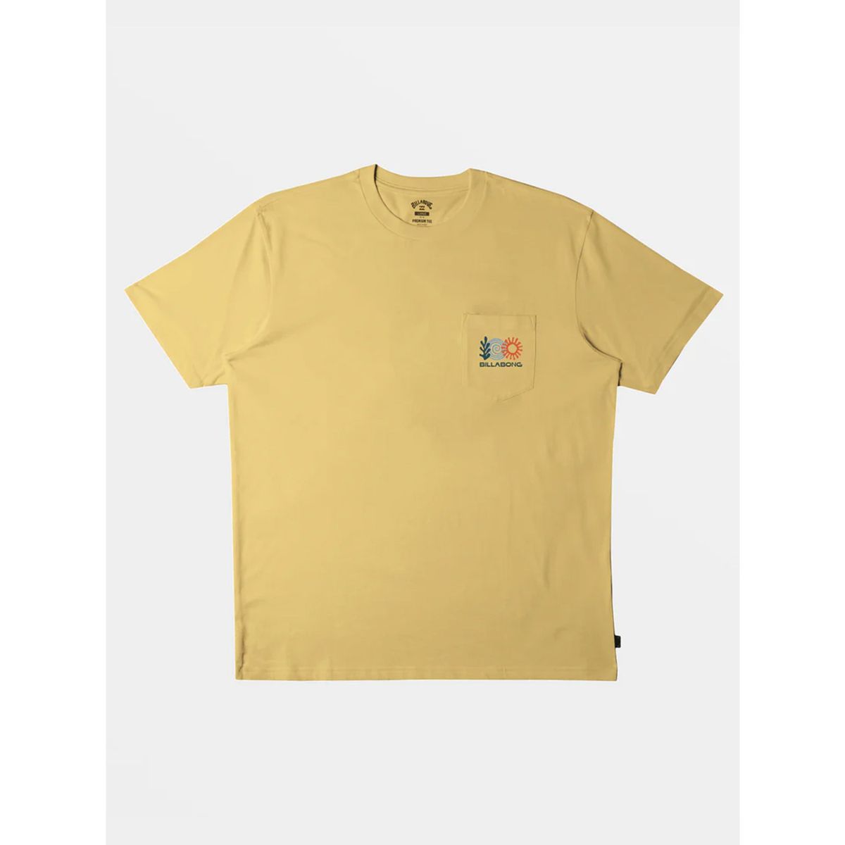 BILLABONG - Polera Hombre Troppo Amarilla BILLABONG