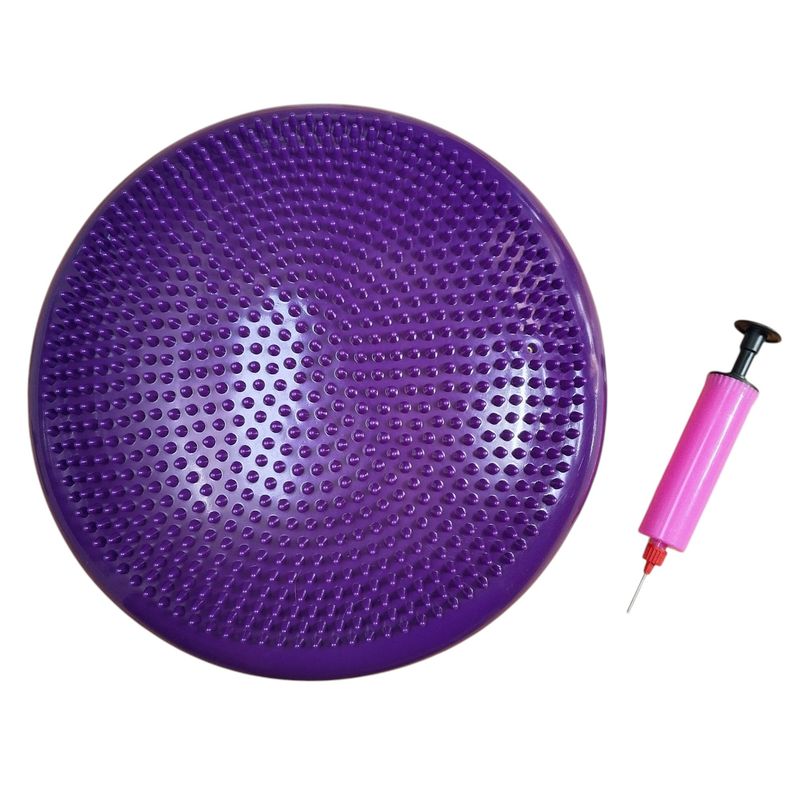 GENERICO - Cojín Sensorial Propiocepción-equilibrio Yoga color Violeta