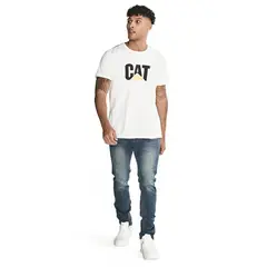CAT - Jeans Hombre Triblend Stretch Denim Skinny Azul
