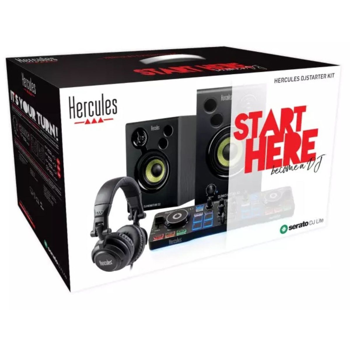 HERCULES - Kit para DJ Hercules DJStarter Kit