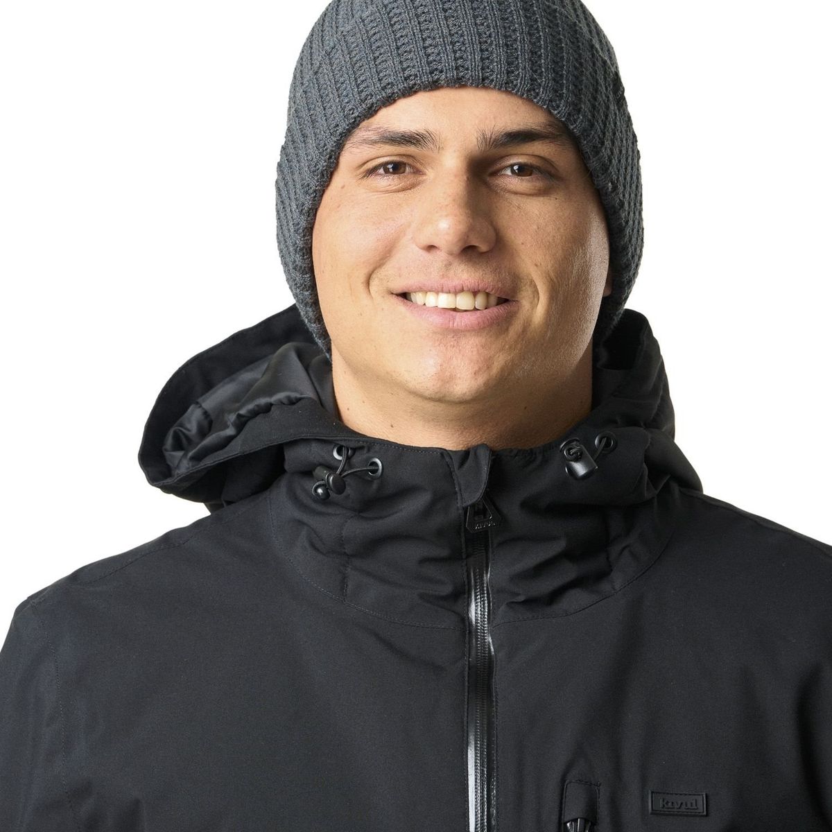 KIVUL - Gorro Beanie Roko Unisex Gris Claro