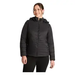 LORENZO DI PONTTI - Parka Corta Manga Larga Gruesa Negro