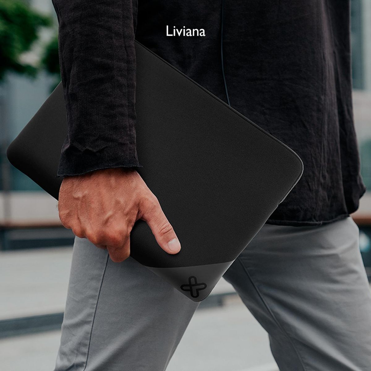 KLIP XTREME - Funda Notebook 15.6" Neopropeno Klip Xtreme KNS-120 - Negro