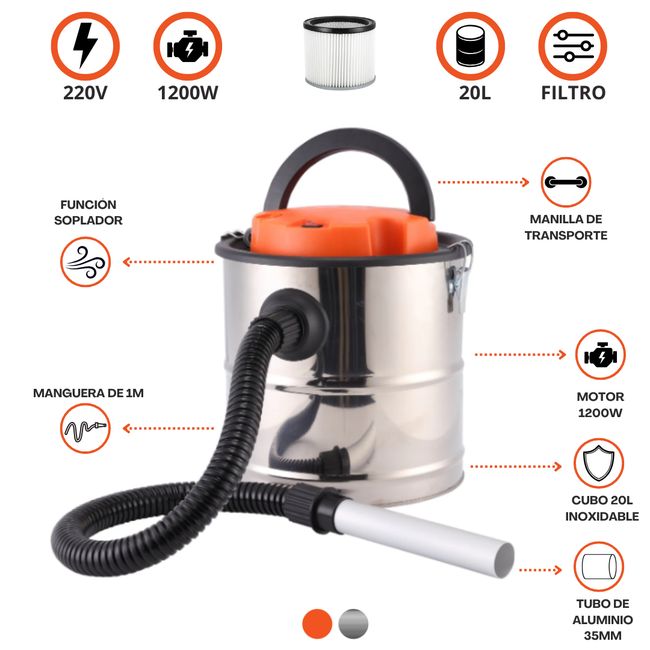 BELLELLI - Aspiradora para Auto 1200W