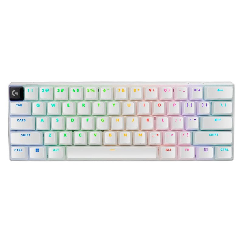 LOGITECH - Teclado Inalámbrico Logitech G Pro X 60 Lightspeed Blanco
