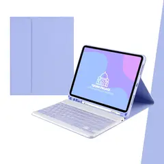 GENERICO - Fundas Con Teclado Para Tablet Samsung S9PLUS-S9FePLUS-S10PLUS-Letra Ñ