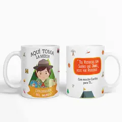 ESTAMPA MANIA - Taza aquí toma la mejor Exploradora del mundo D68