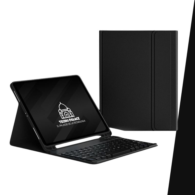 GENERICO - Fundas Con Teclado Premium Para Tablet Samsung A7 Incluye letra Ñ