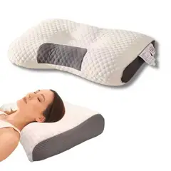 GENERICO - Almohada ergonómica ortopédica alivio cuello cervical