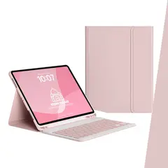 GENERICO - Fundas Con Teclado Premium Para iPad Mini 6-7 Incluye letra Ñ