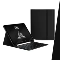 GENERICO - Fundas Con Teclado Premium Para iPad Mini 6-7 Incluye letra Ñ