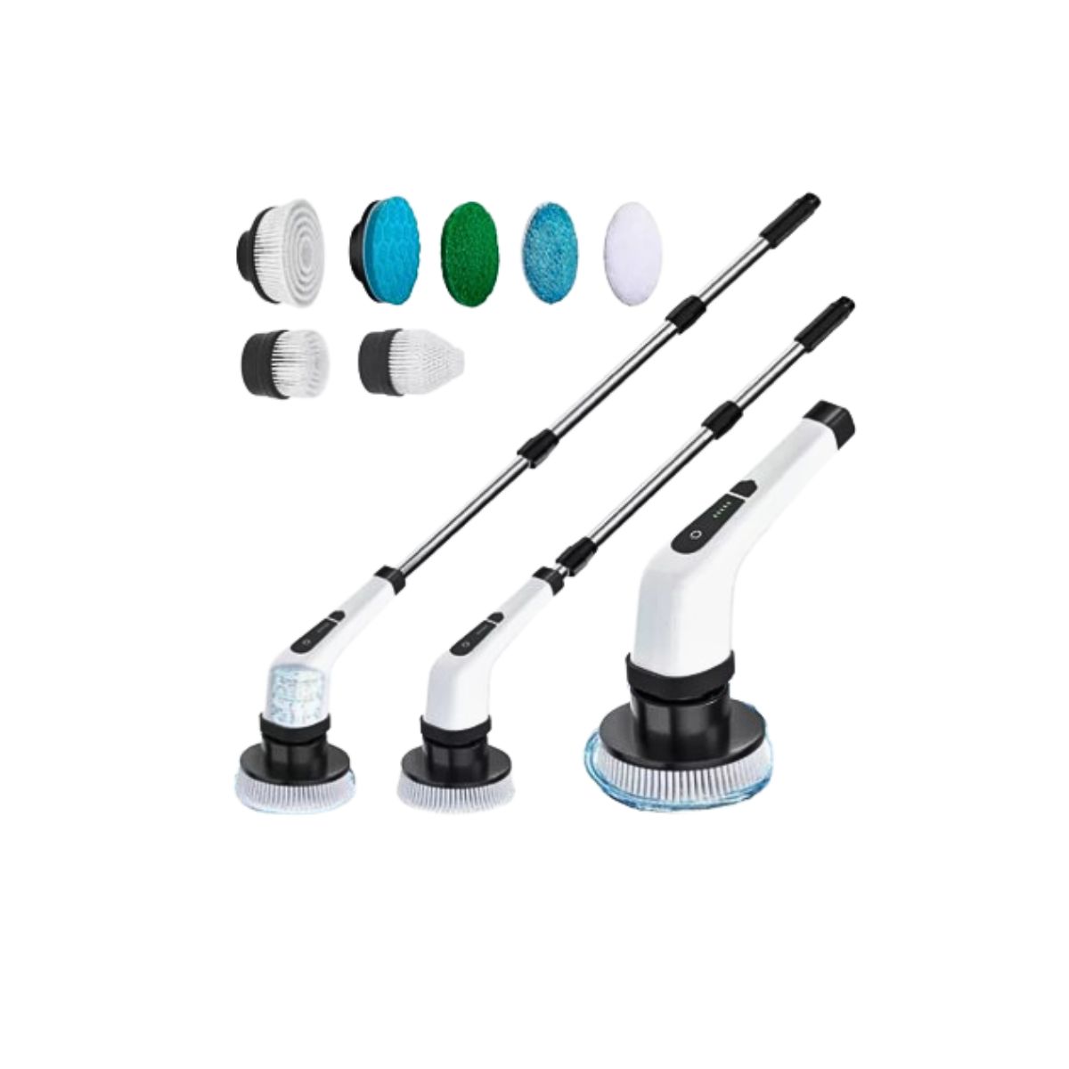 GENERICO - Cepillo Limpieza Eléctrico Portátil Multiuso 7En1