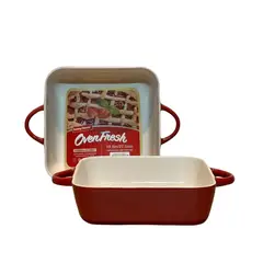 DANNY HOME - FUENTE PARA SERVIR Y HORNEAR DE CERAMICA OVENFRESH CUADRADA