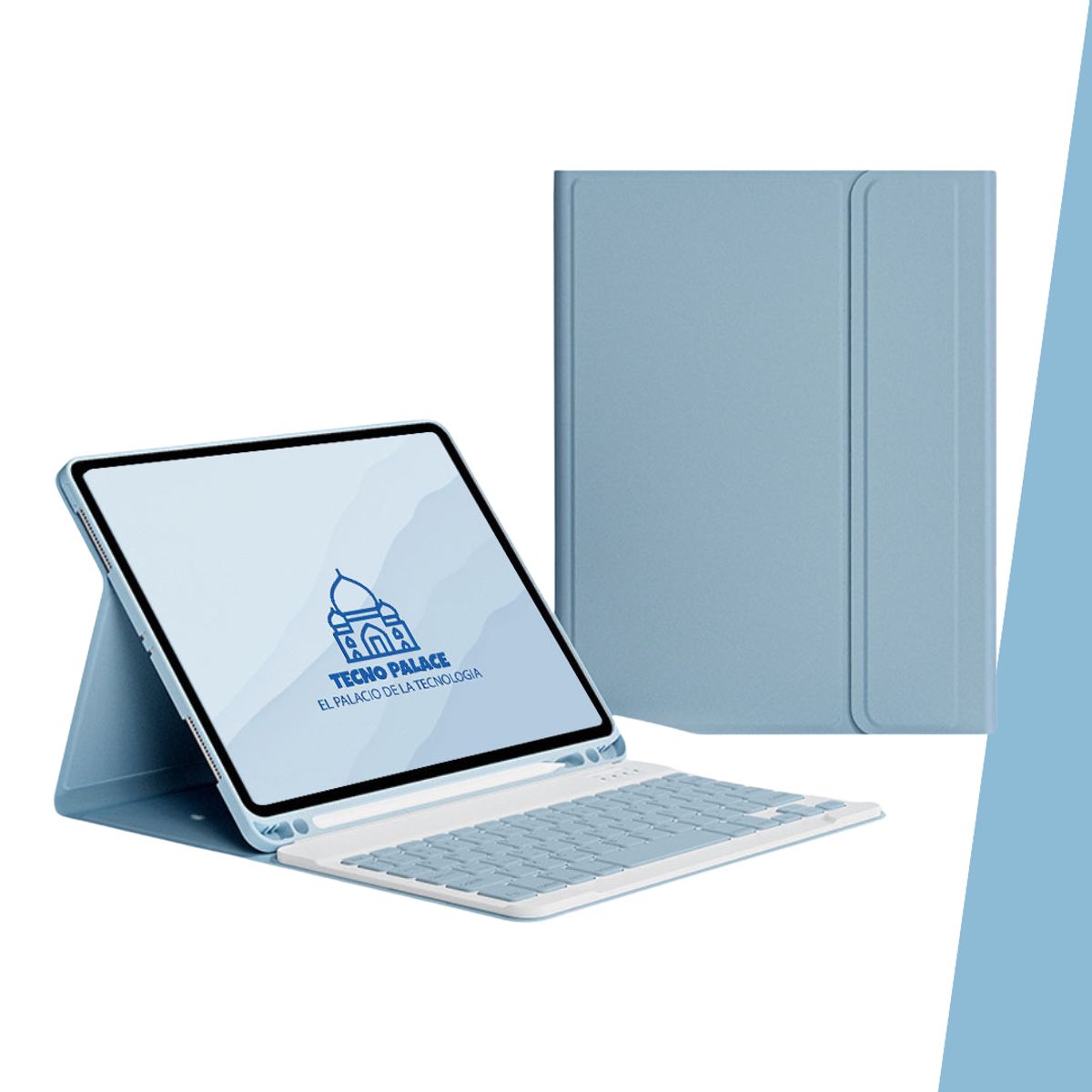 GENERICO - Fundas Con Teclado Premium Para Galaxy Tab A11 Plus / A9 Plus 11 " - letra Ñ