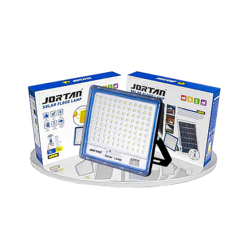 GENERICO - Foco Led con Panel Solar Exterior 600w IP66 Jortan