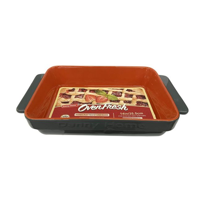 DANNY HOME - Plato Para Hornear Ovenfresh De Cerámica Rectangular
