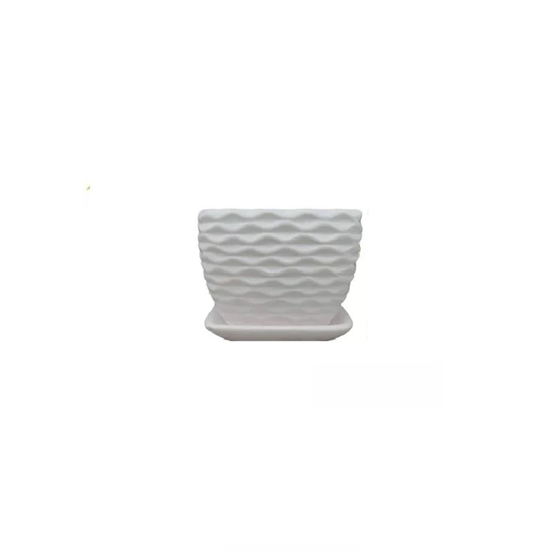 GENERICO - Macetero Plástico Redondo 30cm Siena Jardineras