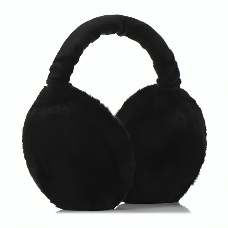 GENERICO - AUDIFONO DIADEMA CON OREJERAS FELPA - NEGRO