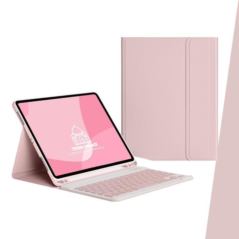GENERICO - Fundas Con Teclado Premium Para iPad Pro 13 (2024) Incluye letra Ñ