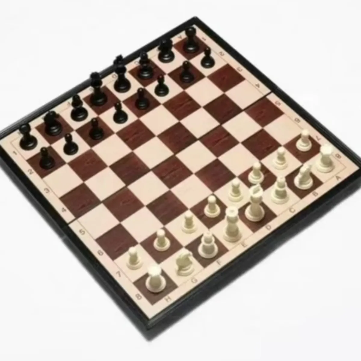 GENERICO - Tablero Juego de ajedrez Clásico de 30x30 cm premium