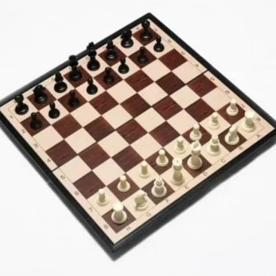 Imagen 2 del producto Tablero Juego de ajedrez Clásico de 30x30cm Premium con Piezas Magnéticas