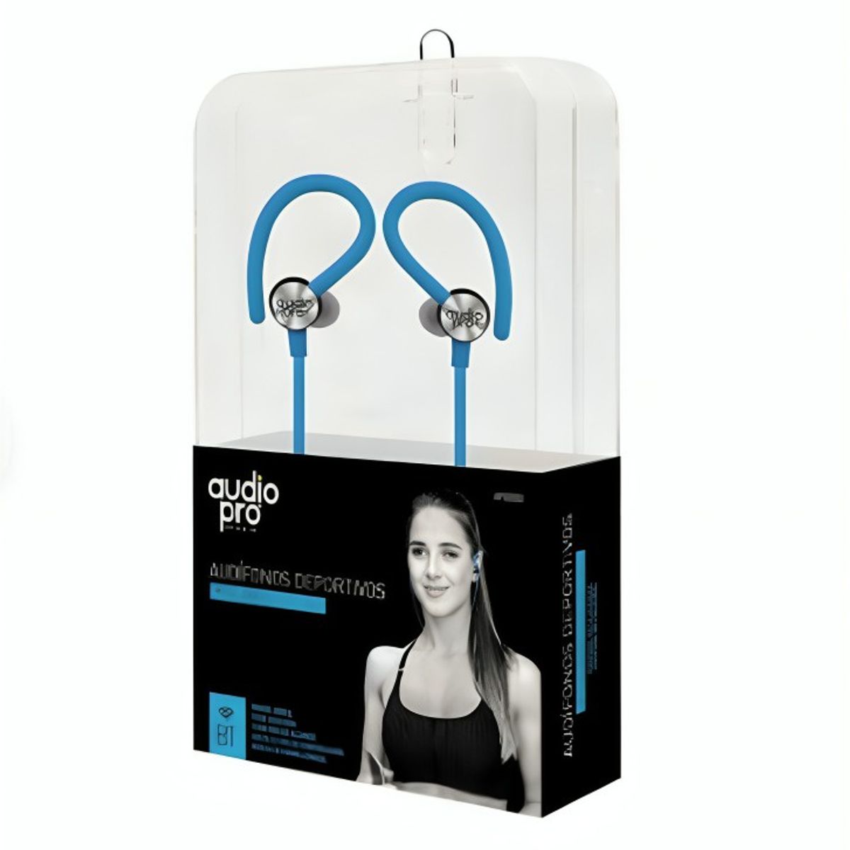 AUDIOPRO - AUDIFONO BLUETOOTH HEADSET DEPORTIVO BLUE