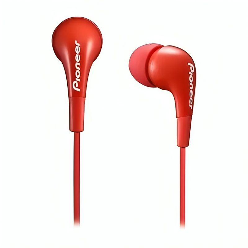 PIONEER - SECL502/R AUDIFONOS PIONEER ROJOS