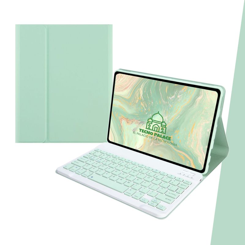 GENERICO - Fundas Con Teclado Premium Para iPad Pro 13 (2024) Incluye letra Ñ