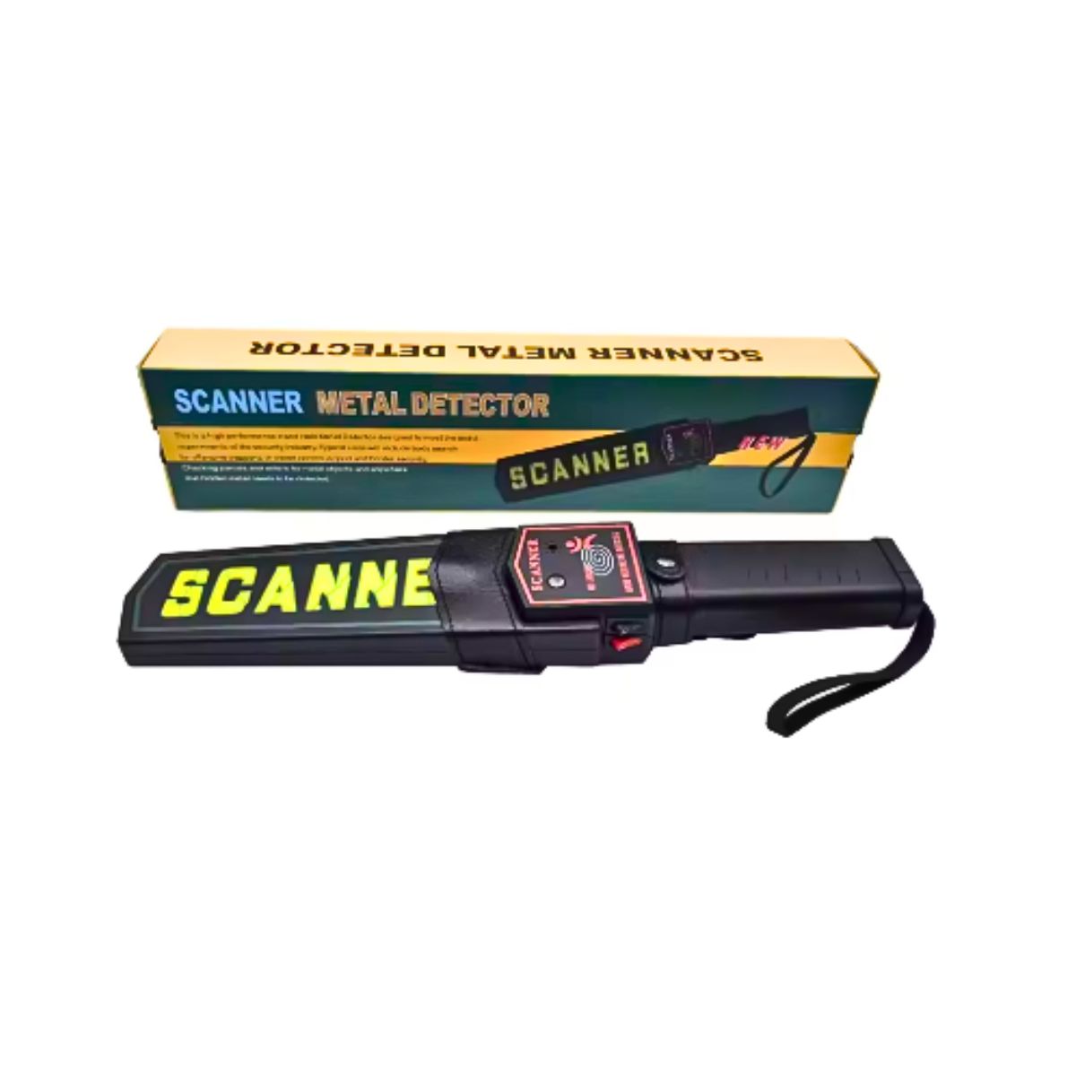 GENERICO - Detector De Metales Portátil Alta Sensibilidad Metal Scanner