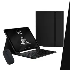 GENERICO - Fundas Con Teclado y Mouse Para iPad Pro 13 (2024) Incluye letra Ñ