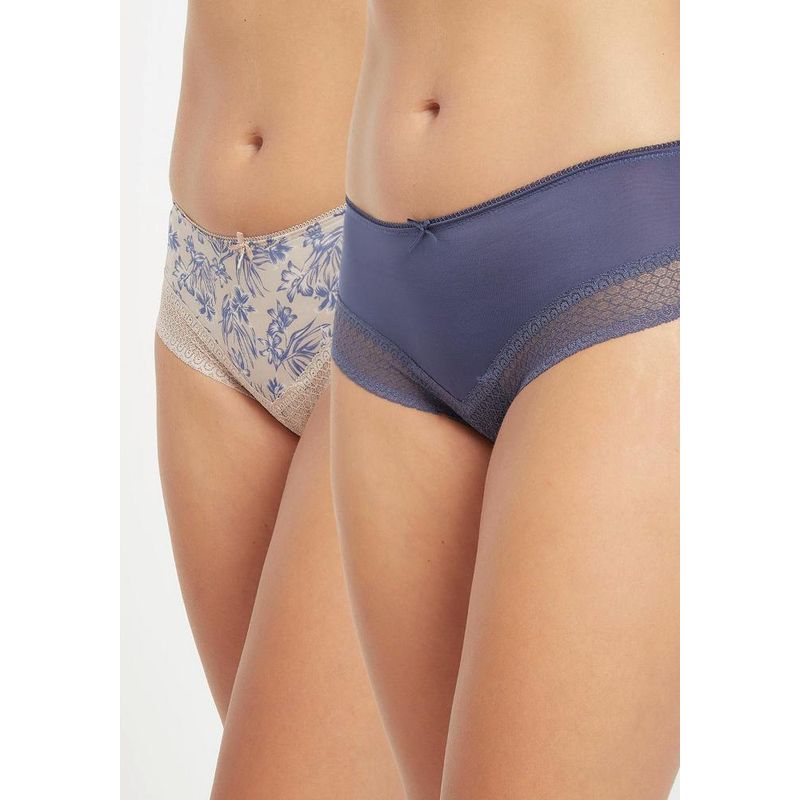 KAYSER - Pack 2 x calzon pantaleta microfibra P214024W-BEI1 Kayser - Beige