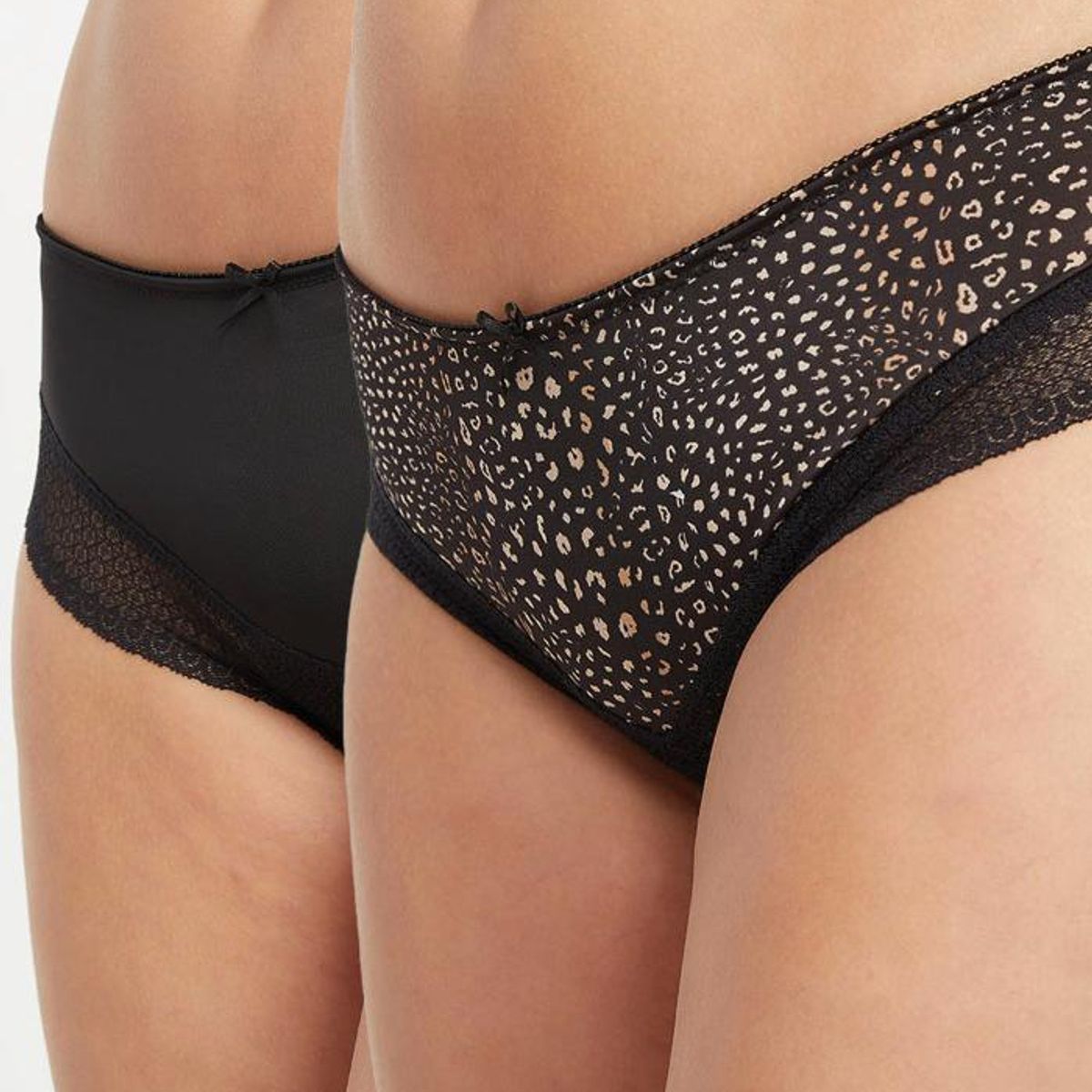 KAYSER - Pack 2 x calzon pantaleta microfibra P214024W-NEG1 Kayser