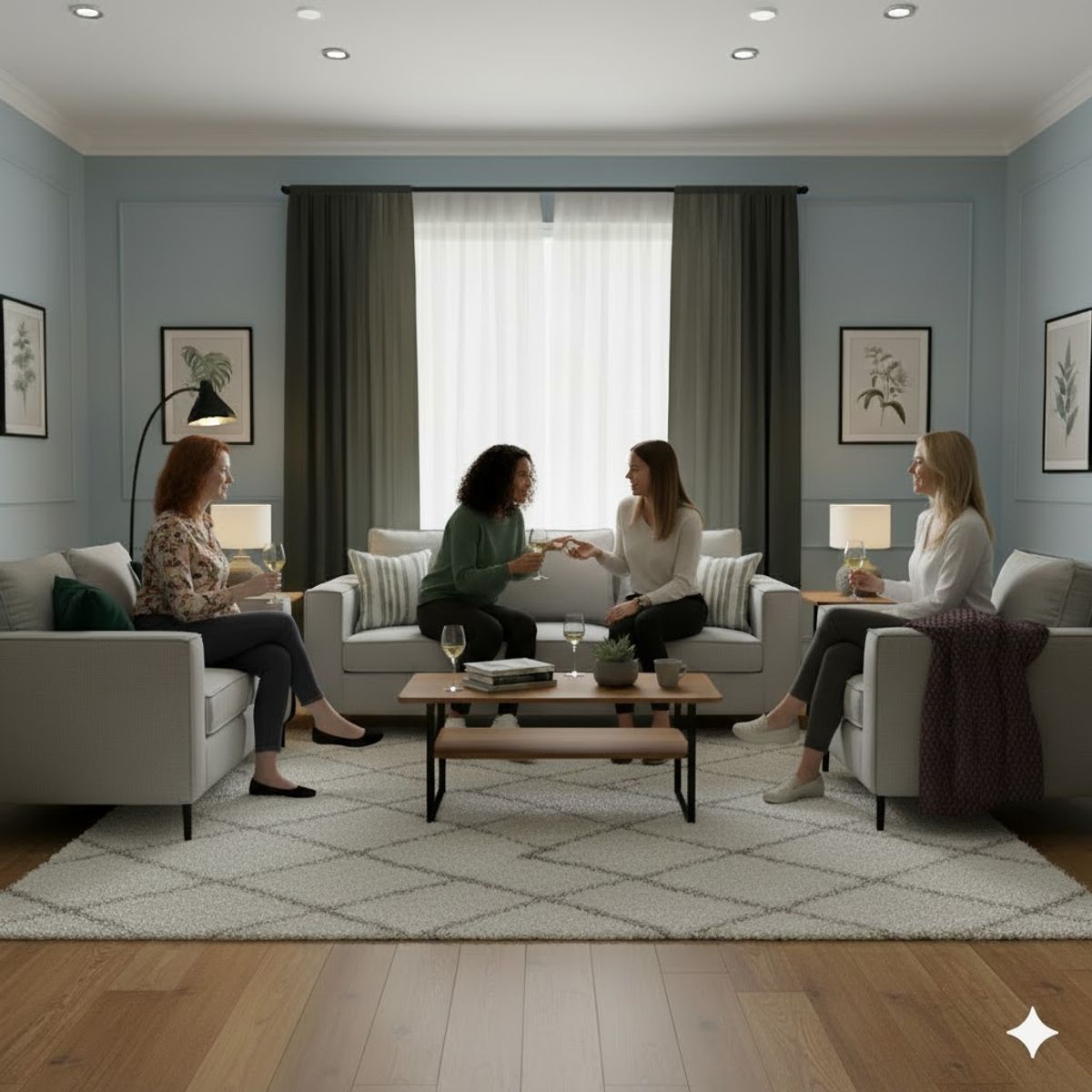 SITIAL HOME - Living 311 Venetto 321 Gris claro  juego de sofas 3,2 y 1 cuerpos con resortes