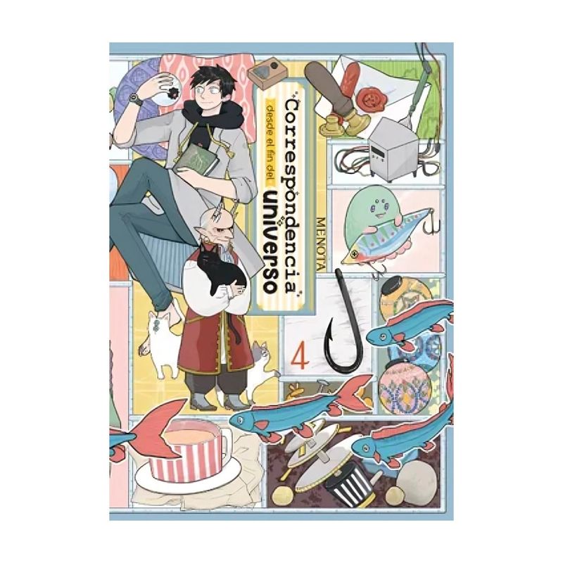 TOP10BOOKS - LIBRO CORRESPONDENCIA DESDE EL FIN DEL UNIVERSO 4 / JENNA ORTEGA / KITSUNE BOOK