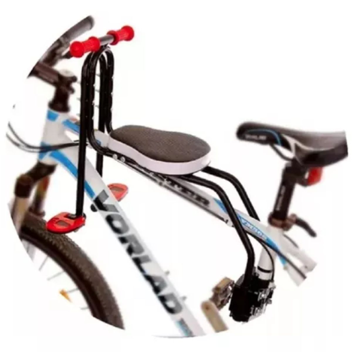 GENERICO - Silla Asiento Frontal Especial Bicicletas Niños Niñas