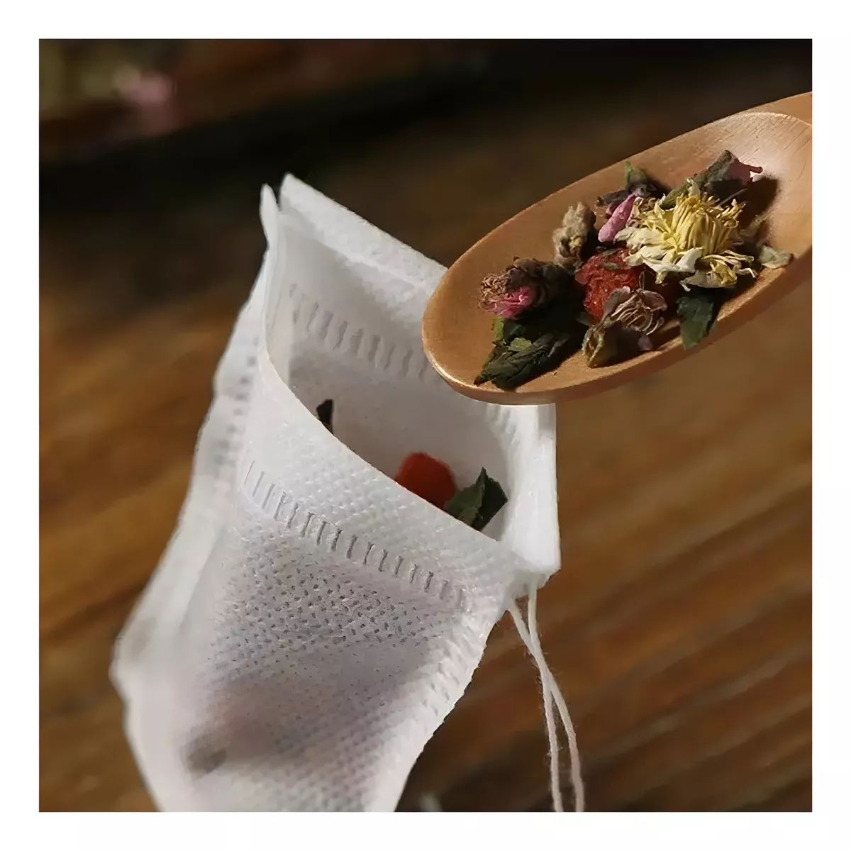 GENERICO - 500 Bolsas De Té Vacías Para Hierbas