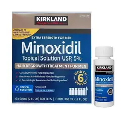 KIRKLAND - MINOXIDIL TRATAMIENTO 1 MES + GOTERO GENERICO