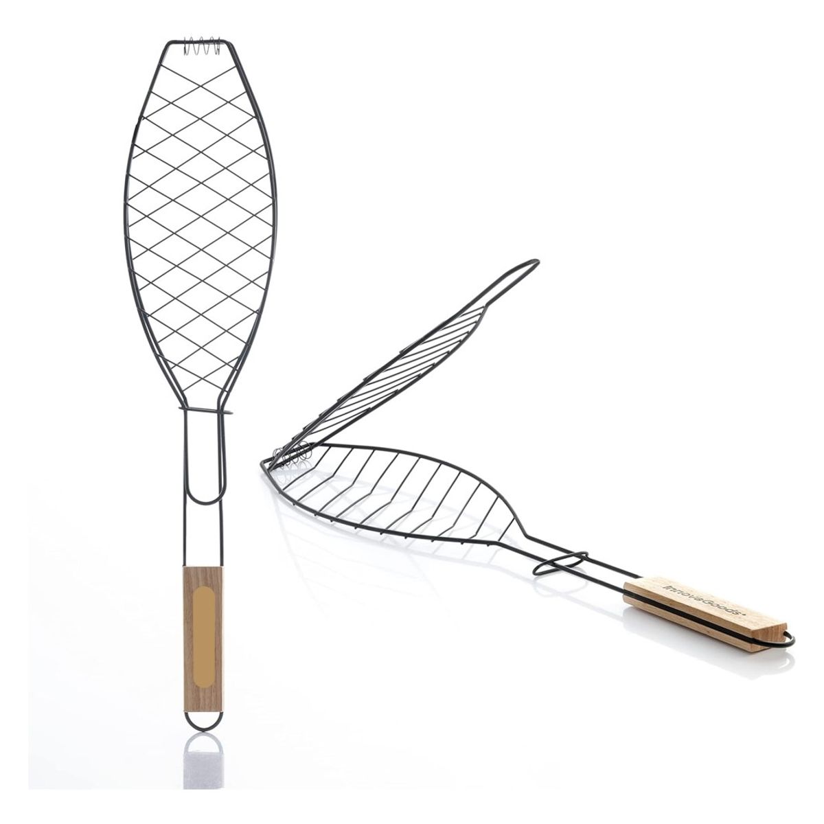 GENERICO - Parrilla de Barbacoa Para Pescado 15 x 71cm