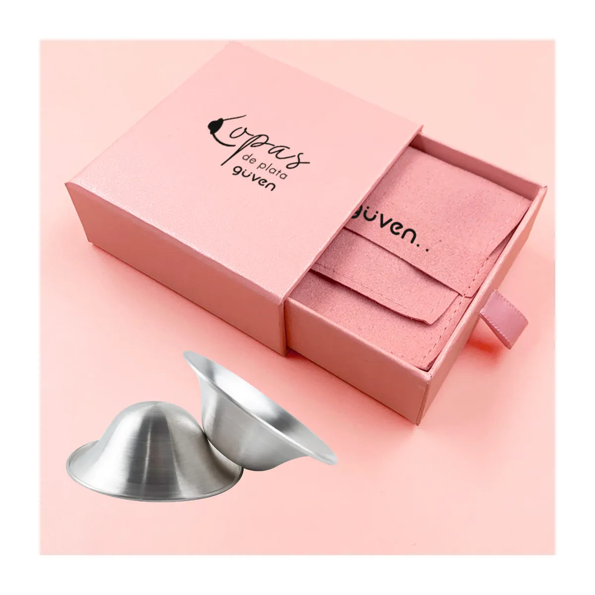 MEDELA - Copa de Lactancia Plata 999 Guven L/XL