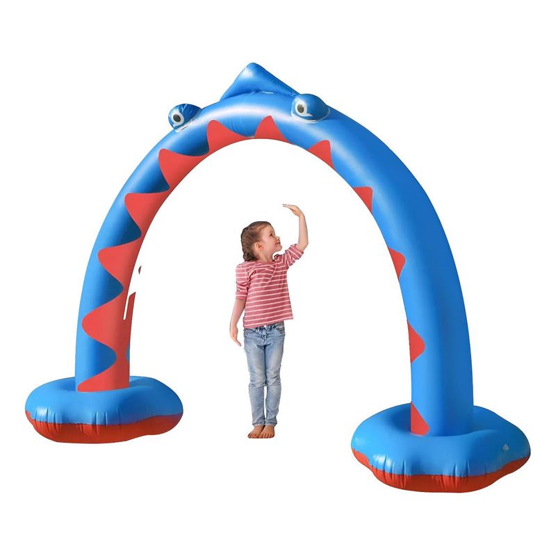 GENERICO - Aspersor Arcoíris Inflable para Diversión Infantil Verano