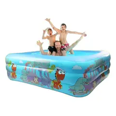 GENERICO - Piscina Inflable Rectangular Dinosaurio para Niños 305cm