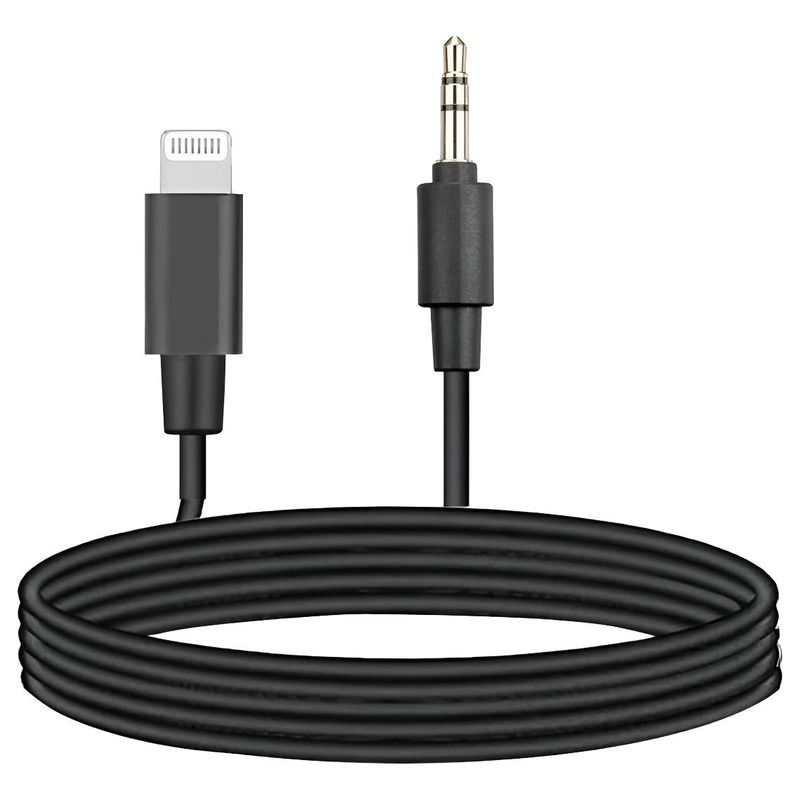 GENERICO - Cable Auxiliar Lightning 3.5mm para Audio de Alta Calidad