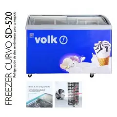GENERICO - Freezer Curvo SD-520