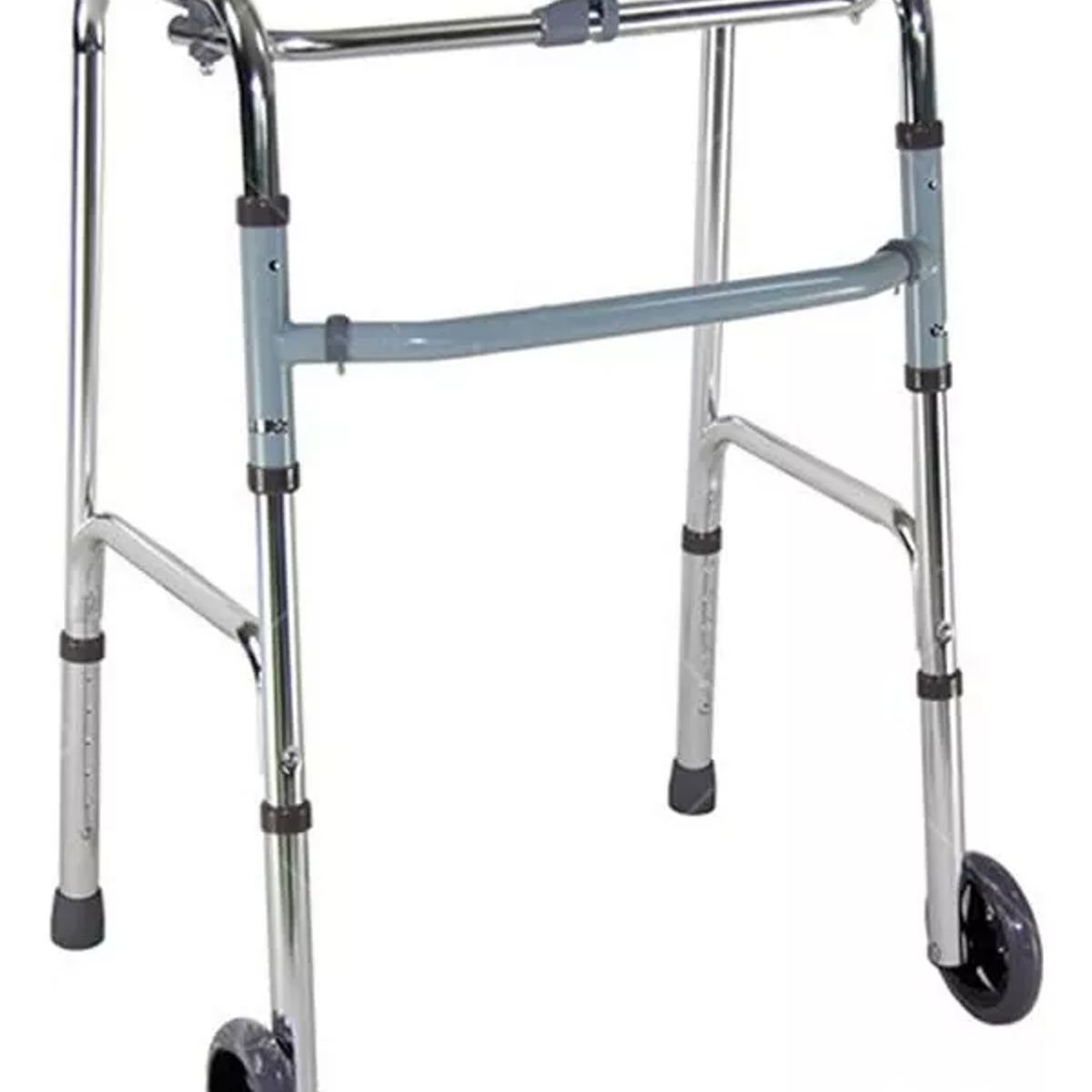 GENERICO - Andador Burrito Ligero Plegable 2 Ruedas