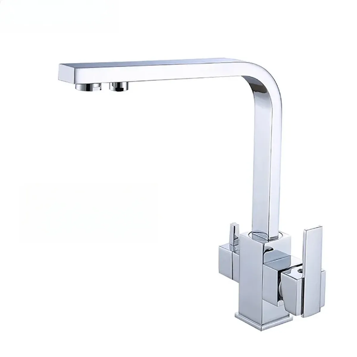 EVERSO - Grifo de cocina de 3 en 1 Mango único (para filtros de agua)