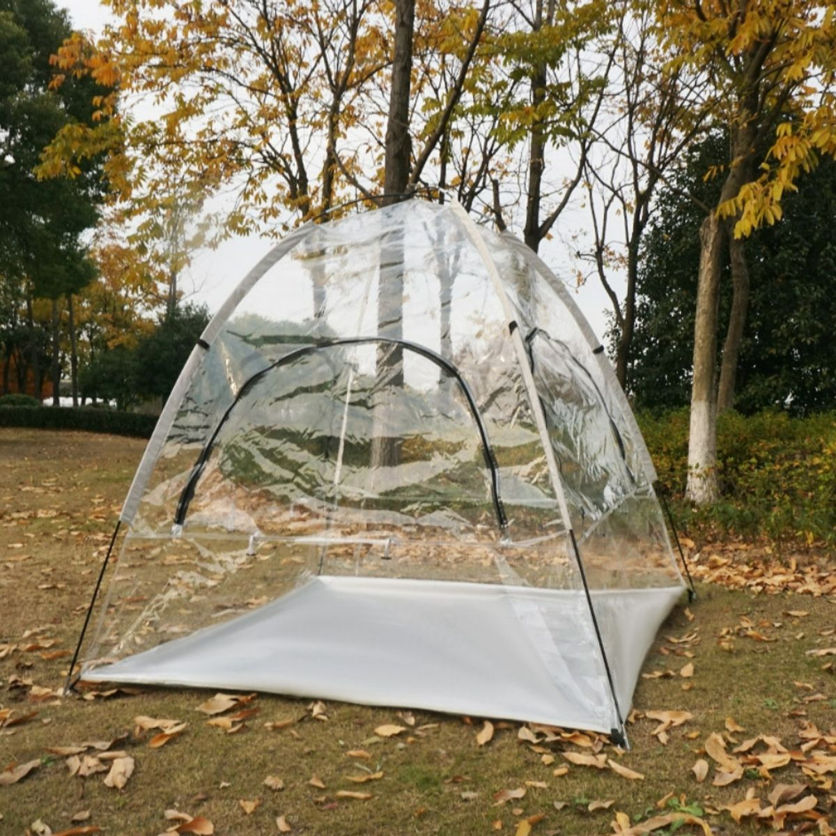 U BUY - Tienda Deportiva Transparente Exterior Para 4-6 Personas